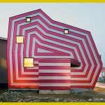 lakóház, Korea (designboom.com)