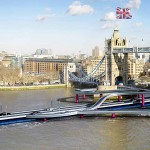 London, út a Temzén az olimpiára (dezeen.com)