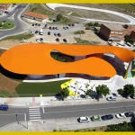 Spanyolország, Merida közösségi tér (e-architect.co.uk)