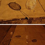 sziták a járdán (designboom.com)