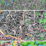 London kézzel rajzolt térképe (designboom.com)