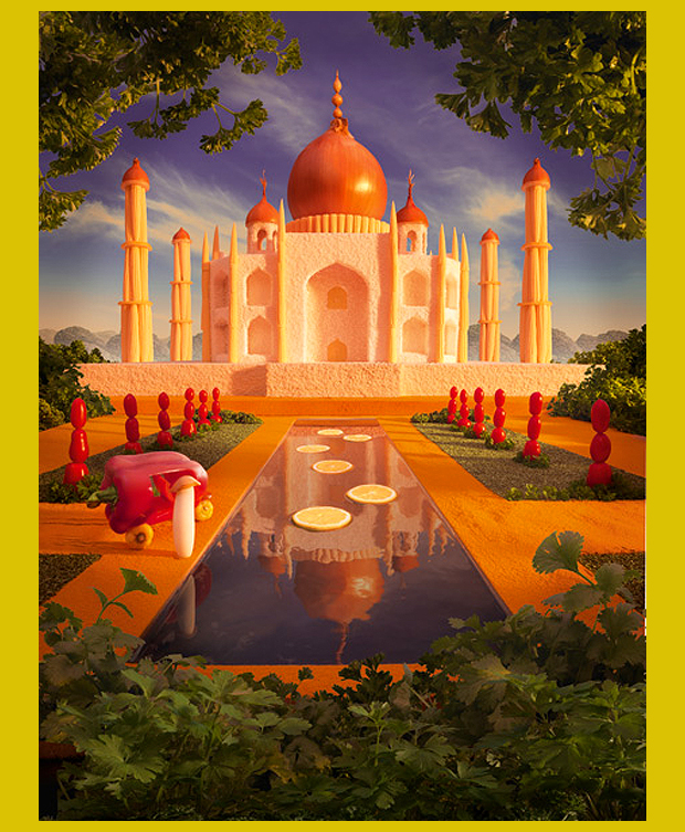 Tádzs Mahal, India - valódi hagymakupola 