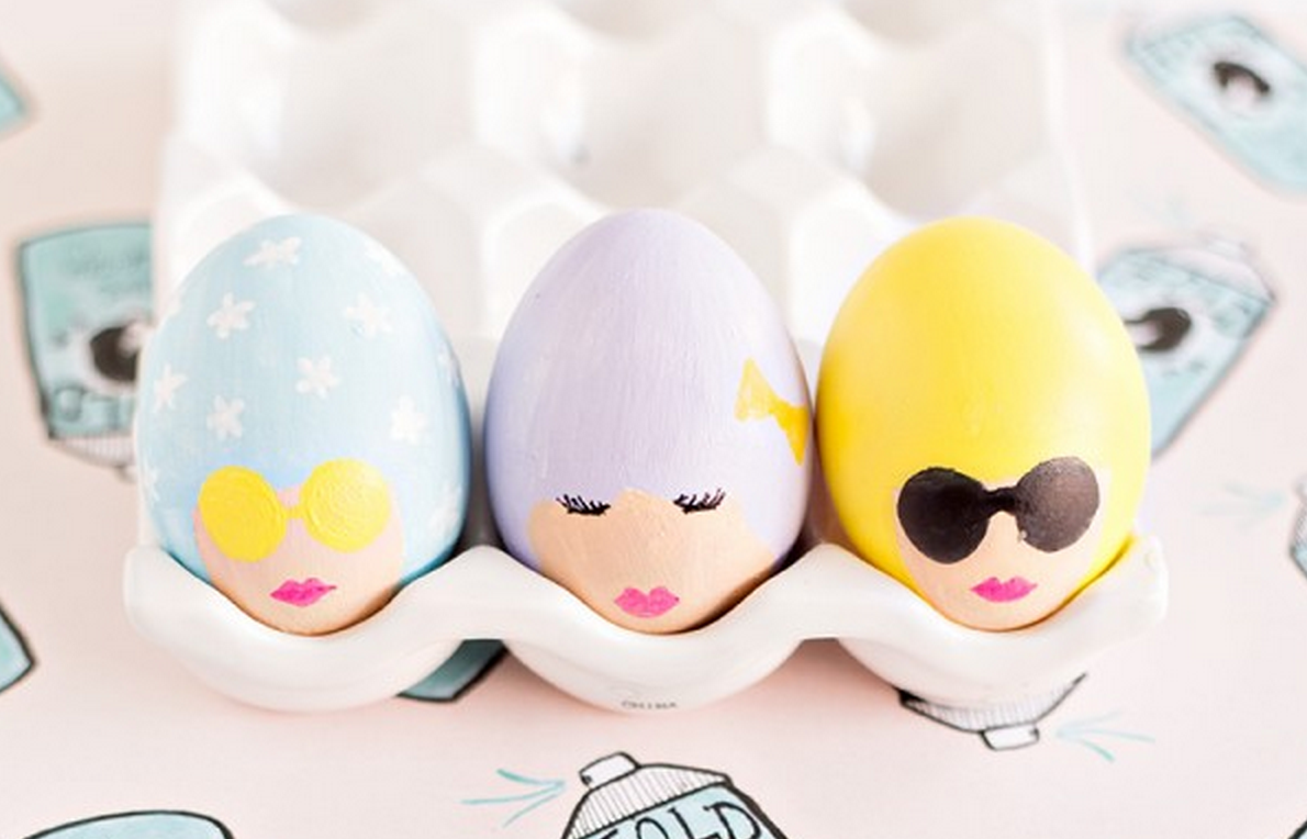 a lányok - különleges húsvéti tojás