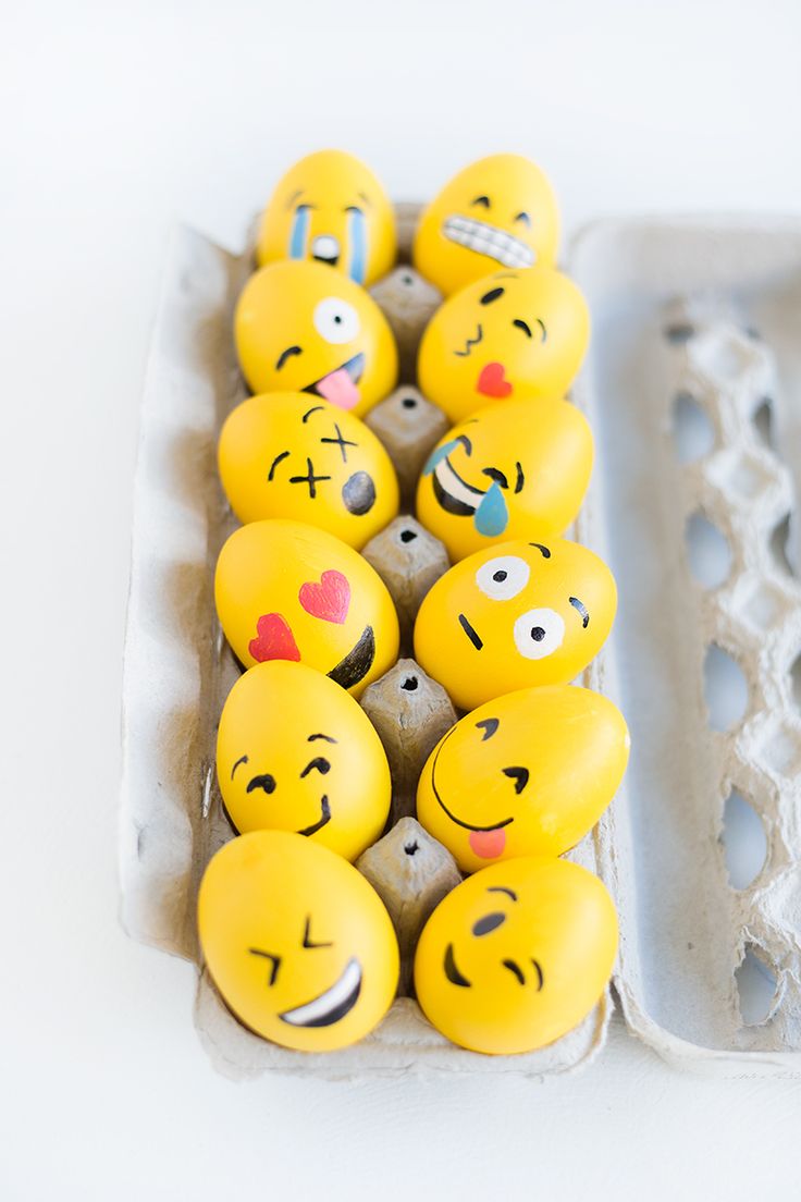 emótikon - trendi húsvéti tojások