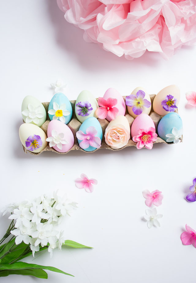 tavaszi virágok - különleges húsvéti tojások