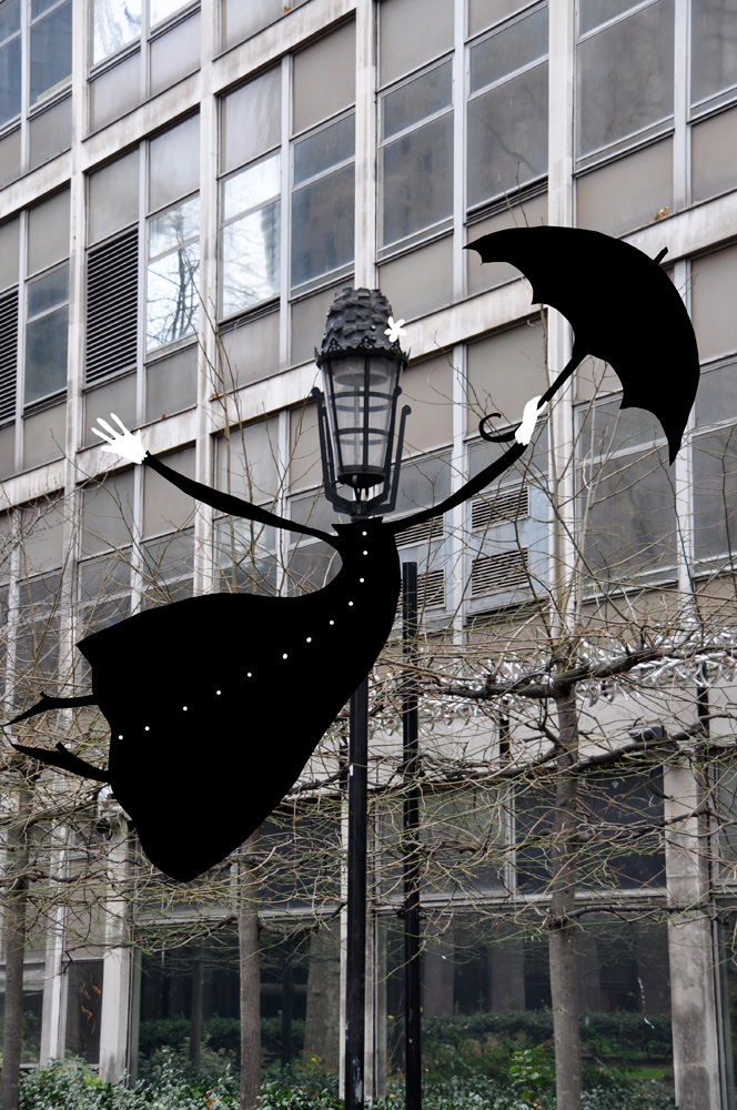 Mary Poppins Londonban -  Sandrine Boulet különleges városképei
