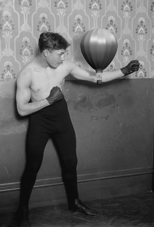 francia bokszoló 1910-15 - animált gif